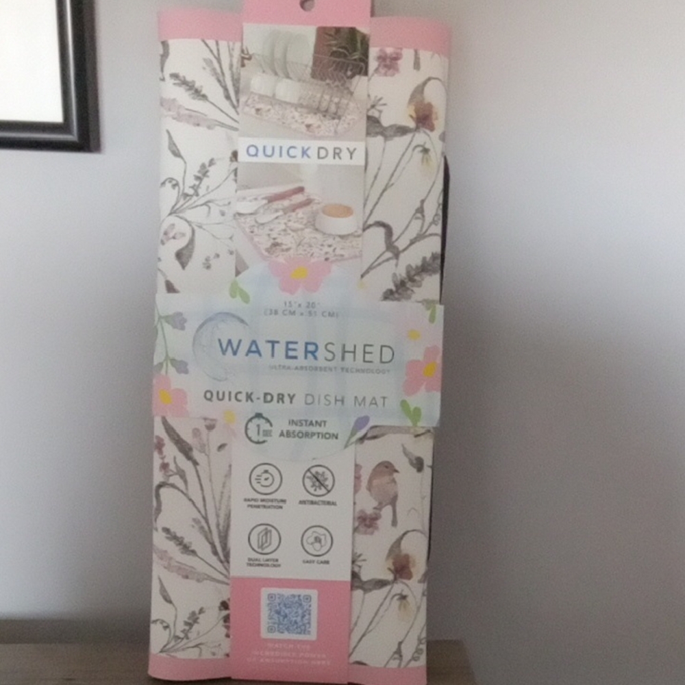 WATER SHED Quick-Dry Easter Dish Mat🐇🐇🐇🐰🐰🐰